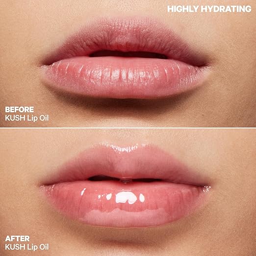 Milk Makeup KUSH Lip Oil - Natural Sheer Tint - Lightweight &amp Non Greasy - Vegan Paraben Free Cruelty Free