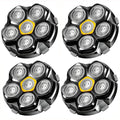 6 Blade Magnetic Replacement Shaving Heads Compatible with 6D Blade Head Compatible with Head Shavers for Bald Men4 Pack Travel Size