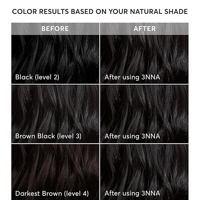 Madison Reed Radiant Hair Color Kit | 3NNA Cool Black-Brown with Ash Undertones (Positano Black) for 100% Gray Hair Coverage | Dimensional Permanent Hair Dye | PPD-Free &amp Ammonia-Free | 2 Pack