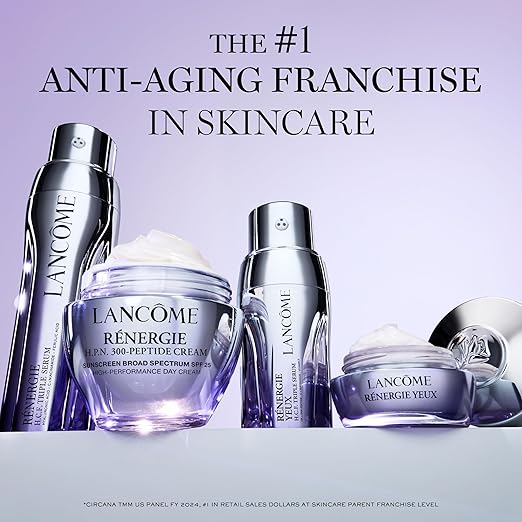 Lanc?me R?nergie H.C.F. Triple Serum - Hyaluronic Acid Serum for Visible Correction of Anti Aging Signs &amp Dark Spots - With Vitamin C+ Niacinamide &amp Ferulic Acid