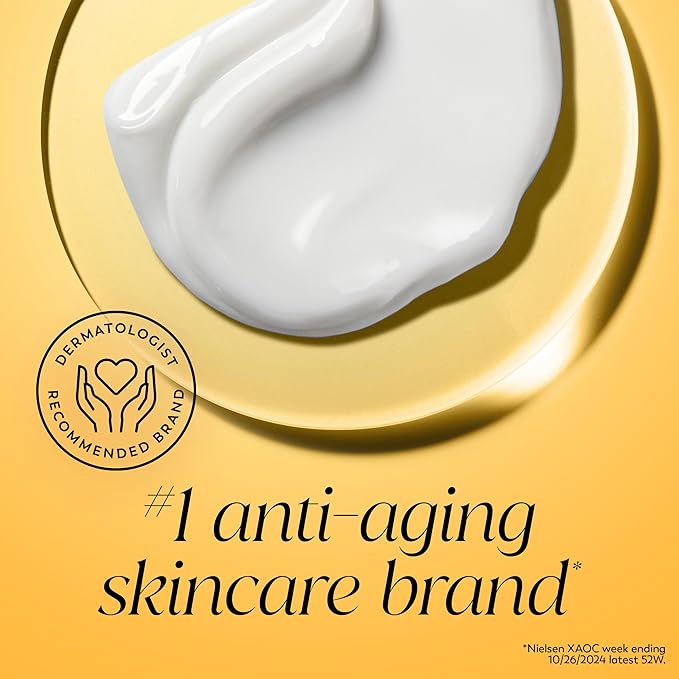 Olay Vitamin C Face Moisturizer Brightening Cream for Women Instant Hydration Evens Tone Dark Spot &amp Hyperpigmentation Reduction Glowing Skin Care - Niaciniamide Lactic Acid 1.7 Oz