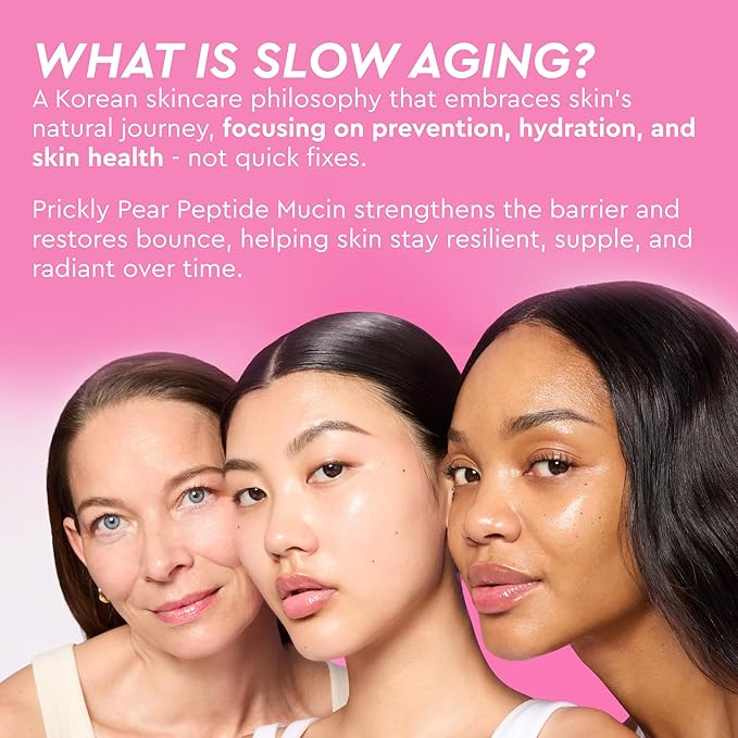 Glow Recipe Prickly Pear Peptide Mucin - Vegan Snail Mucin Face Serum to Hydrate &amp Repair Skin Barrier with Pore Refining Bio-active Peptides &amp Deep Hydration - Glass Skin Korean Skincare (4