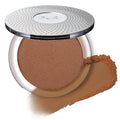 P?R MINERALS 4-in-1 Pressed Mineral Makeup Powder Foundation with SPF 15 - Concealer &amp Finishing Compact Pressed Powder for Face - Buildable Medium to Full Coverage Foundation Powder