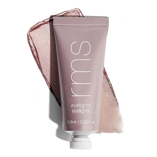 RMS Beauty Eyelights Cream Eyeshadow Long-Wear Hydrating Creamy Eyeshadow for Luminous Buildable Natural Color Smudge-Resistant Blendable Formula in Multiple Shades 0.23 oz