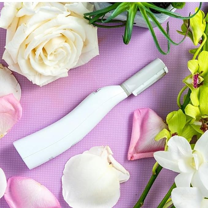SPA SCIENCES - SIMA Patented Dermaplane Razor for Women Face ? Painless 2-in-1 Facial Exfoliation &amp Peach Fuzz Hair Removal ? Anti-Aging ? 3 Speeds ? Rechargeable ? 7 Weeks Treatment