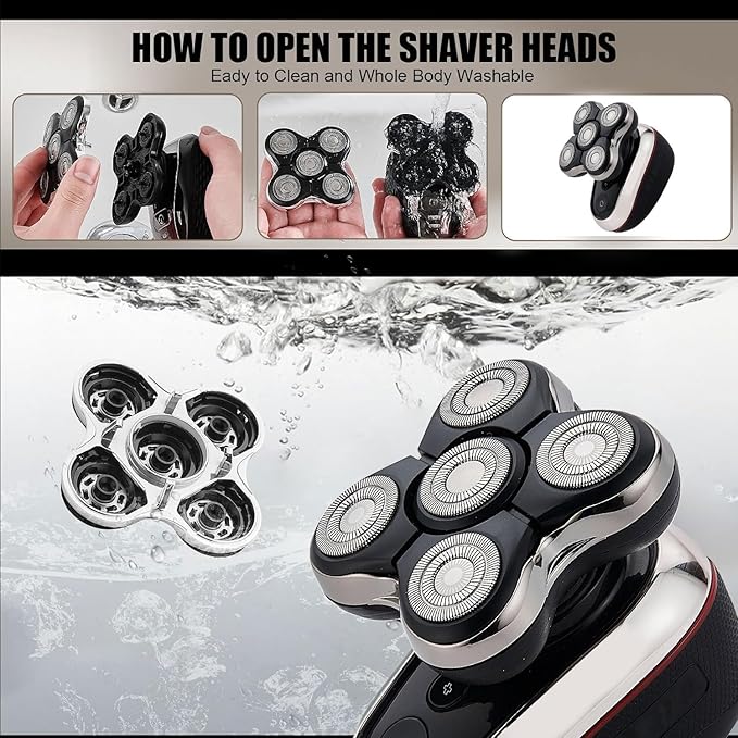 2pack Head Shaver Replacement Blades Compatible with Remington Balder Pro Head Shaver Model XR7120Precision Electric Shaving for Bald Men. (No't Compatible with XR7000)