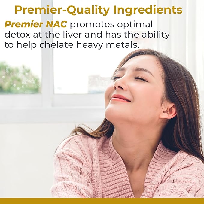 Premier Research Labs Premier NAC - NAC Supplement N-Acetyl Cysteine N-Acetyl-L-Cysteine Liver &amp Immune Support 300mg NAC Per Capsule - 60 Vegetarian Capsules