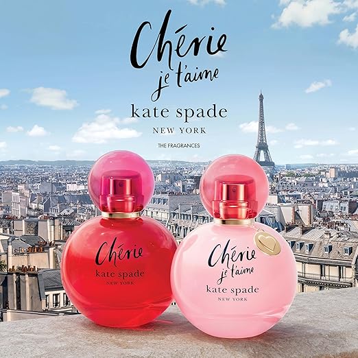 kate spade new york Cherie Je t'aime 3 Piece Eau de Parfum Gift Set (Eau de Parfum Spray Perfumed Body Lotion Purse Spray)