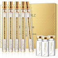 Instalift Protein Thread Lifting Set Soluble And Nano Gold Essence Combination Absorbable Collagen for Face Lift Line Carving (With 3 x Thread)
