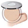 P?R MINERALS 4-in-1 Pressed Mineral Makeup Powder Foundation with SPF 15 - Concealer &amp Finishing Compact Pressed Powder for Face - Buildable Medium to Full Coverage Foundation Powder
