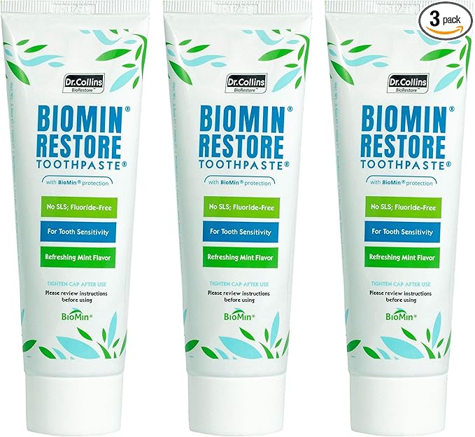 Dr. Collins Biomin Tooth Sensitivity Toothpaste (3 Count)