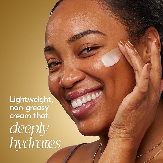 Olay Collagen Peptide Face Moisturizer Firming Cream for Women Fragrance-Free Non-Greasy - Hydrating Anti-Aging Anti-Wrinkle Smoothing of Fine Lines Tightening Skin Care - Niacinamide 1.7 Oz