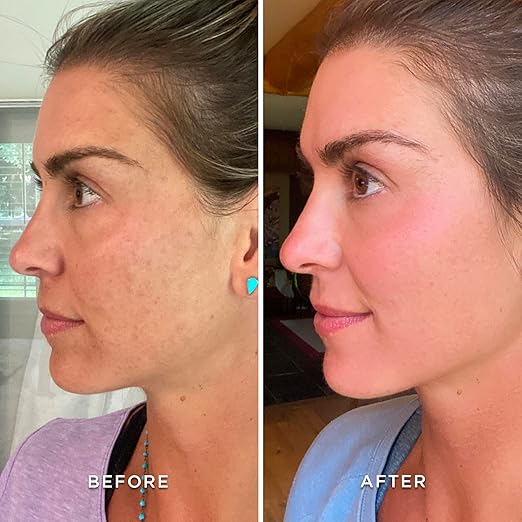 Tinted Mineral Sunscreen with Non-Nano Zinc Oxide SPF 30 Face Moisturizer GLOW ME by FRE Skincare (Medium-Deep) - Hydrating Lightweight Face Cream for Smoother &amp Glowing Skin - Reef-Safe Sunscre