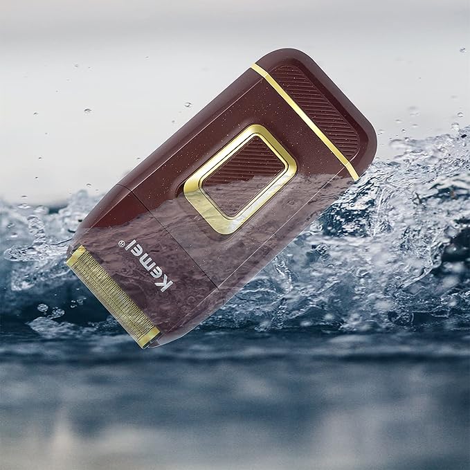 KEMEI Foil Shaver Double Electric Shaver for Men Electric Razors Head Shavers for Bald Men Barber Supplies Hair &amp Beard Trimmer Cordless Rechargeable