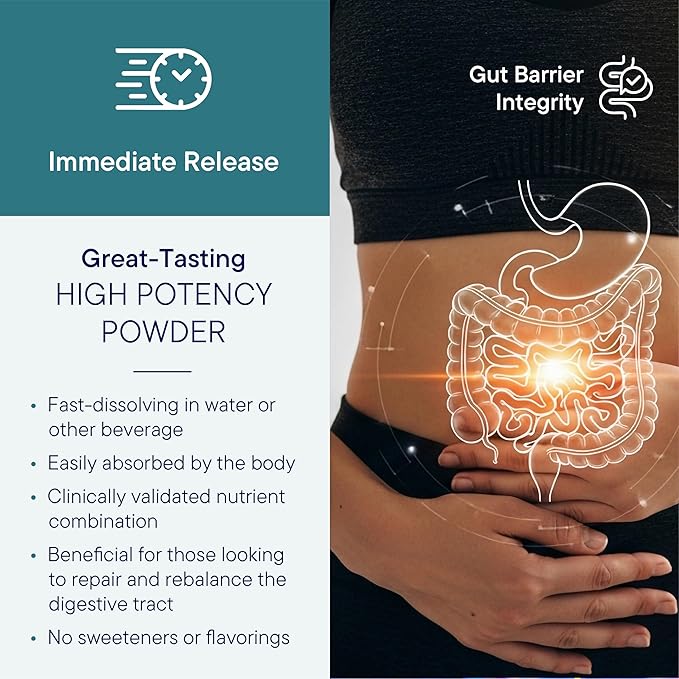 Biotics Research GI Resolve??Advanced L-Glutamine Powder Formula for Gut Lining Support &amp Healing - Optimal Gastrointestinal Function - Premium 7-Ingredient with Zinc Carnosine &amp Botanicals- 6