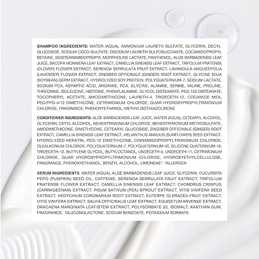 ZENAGEN Revolve Women's Trio Kit | Shampoo + Conditioner + Densifying for Fine &amp Visibly Thinning Hair Supports Hair Strength &amp Growth 1 ea