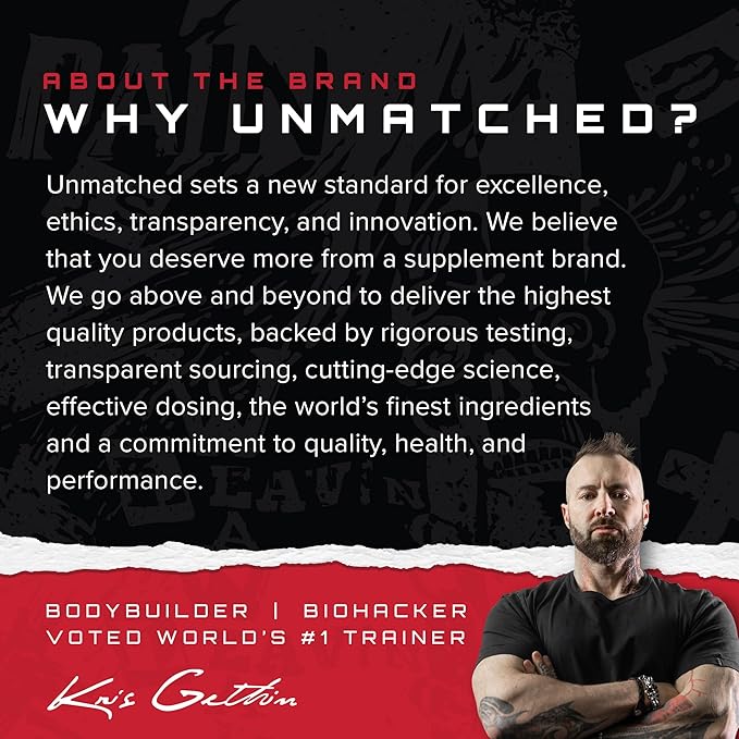 Unmatched CreGAAtine Optimized Creatine | Creatine Monohydrate + GAA (Guanidinoacetic Acid) | Muscle Build Strength Recovery | 180 Capsules 60 Servings (Unflavored)