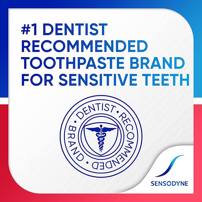 Sensodyne Sensitivity &amp Gum Sensitive Toothpaste for Gingivitis Sensitive Teeth Treatment Clean &amp Fresh - 3.4 oz (pack of 4)
