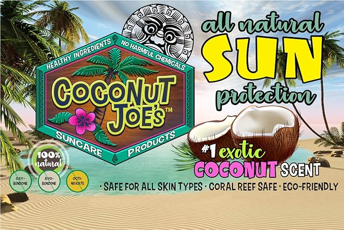 3-PACK SPECIAL | Creamy Coconut After Sun Lotion by Coconut Joe's | Enriched with Coconut Oil Vitamin E and Aloe Deeply Moisturizes Your Skin 8 ounce bottle
