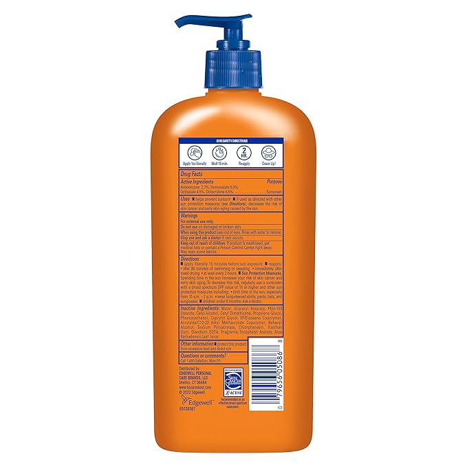 Banana Boat Sport Ultra SPF 50 Sunscreen Lotion 12Fl Oz | Banana Boat Sunscreen SPF 50 Lotion Oxybenzone Free Sunblock Family Size 12Fl Oz (Pack of 1)