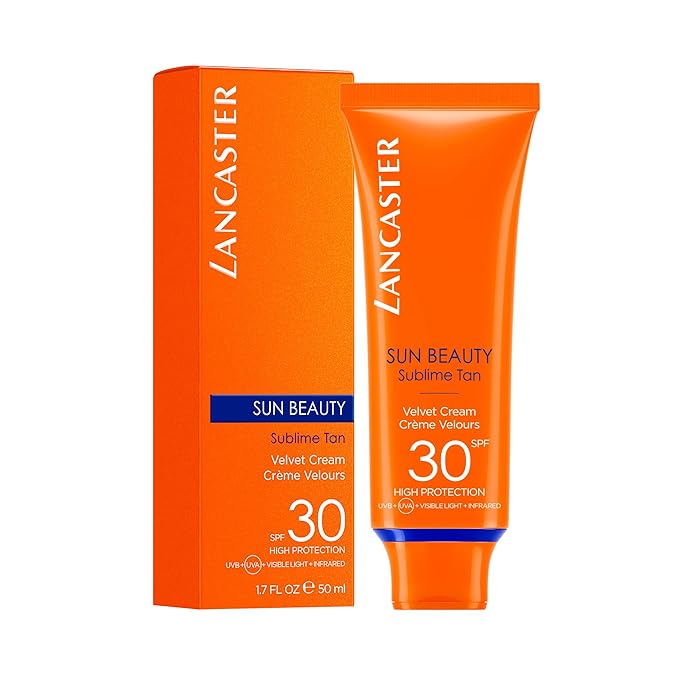 Lancaster Sun Beauty Velvet Touch Cream Radiant Tan SPF 30 1.7 Ounce