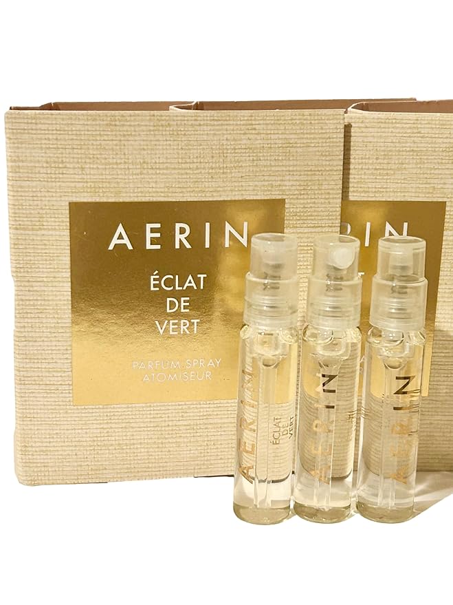AERIN ECLAT DE VERT Parfum Sample Women Perfume Spray Vials 2 ml / 0.07 oz - set of 3