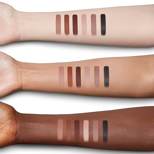 Charlotte Tilbury Super Nudes Easy Eye Eyeshadow Palette - Nude Matte Eyeshadow Palette with 6 Easy-to-Wear Shades for Effortless 90s Supermodel Smokey Eyes