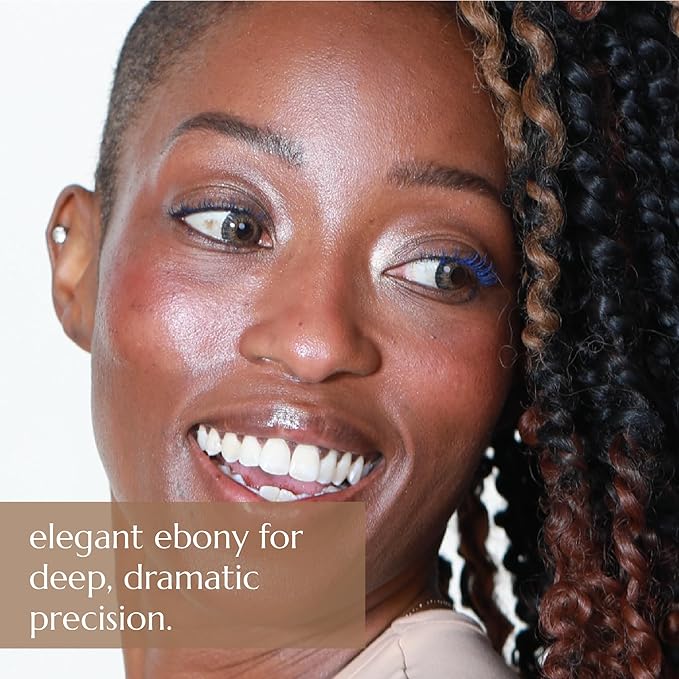 Chella Eyebrow Pencil ? Easy-to-Use Brow Definer for Shaping Filling &amp Blending ? Long-Wear Ebony Eyebrow Pencils for Women with Precise Tip (Ebony)