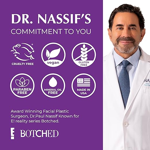 NassifMD Pure Hydration Rejuvenating Night Cream Deep Moisturizing and Smoothing Formula for Overnight Skin Renewal Ideal for Dry and Mature Skin