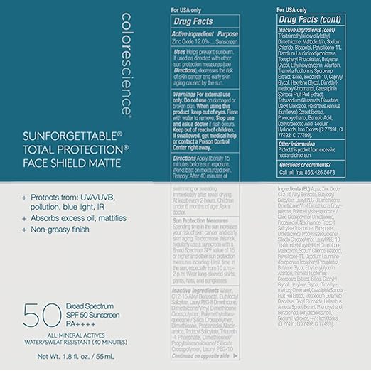 Colorescience Total Protection Face Shield SPF 50