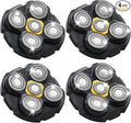 Shaver Replacement Heads Compatible with Microtouch Titanium Head Shaver for Bald Men 4 Pack