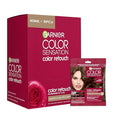 Garnier Color Sensation Color Retouch Demi Permanent Hair Dye for Roots with 100% Gray Coverage Rich Brown Hair Dye 6.0 Pack of 6 (Packaging May Vary)