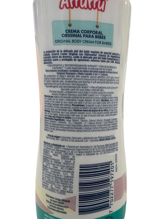 D?o Pack Arrurru Rosado 400 ml (13.52 fl.oz) + Crema Orginal 220 ml (7.43 fl.oz)