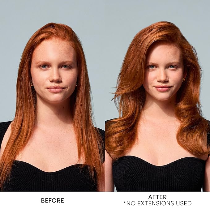 OUAI Hair Thickening Spray - Thickening &amp Volumizing Spray for Instantly Thicker Fuller-Looking Hair - Protects Strengthens &amp Repairs with Amaranth Peptide &amp Amino Acids (6 Fl Oz)