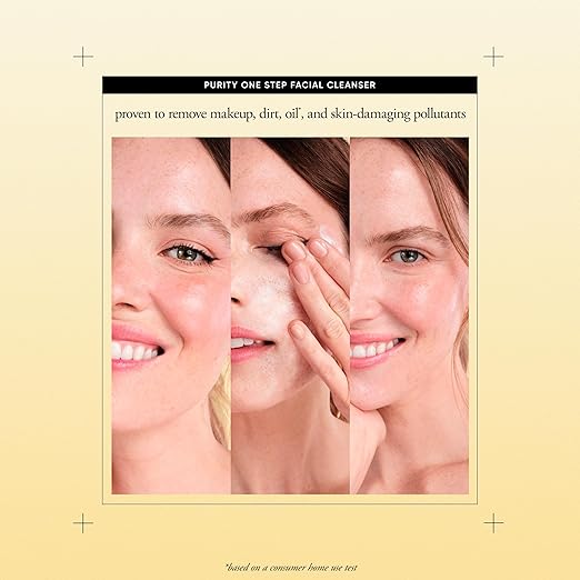 philosophy purity made simple one-step facial cleanser- with meadowfoam seed oil gently cleanses &amp melts away dirt oil &amp stubborn makeup paraben-free face wash