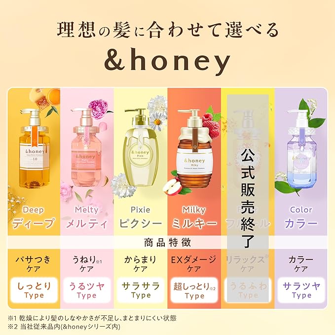 &amp Honey (and Honey) Deep Moist Shampoo 1.0 440ml
