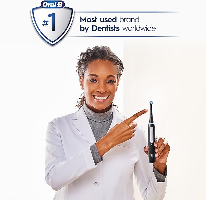 Oral-B iO Series 4 Electric Toothbrush with (1) Brush Head Rechargeable White