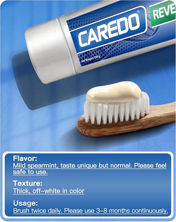 Cavity Reversal Hydroxyapatite Toothpaste for Adults Cavity Tooth Filler as Home Cavity Repair Fluoride Free Reverse Cavities Treatment for Tooth Decay Repair Remineralizing Repair 3.52OZ