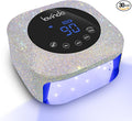 Lavinda UV LED Nail Lamp 54W Rechargeable Cordless Nail Lamp Nail Dryer Gel Polish UV Nail Light with 4 Timer Setting Professional Quick Dry Curing Lamp with Display Auto Sensor for Salon &amp Home
