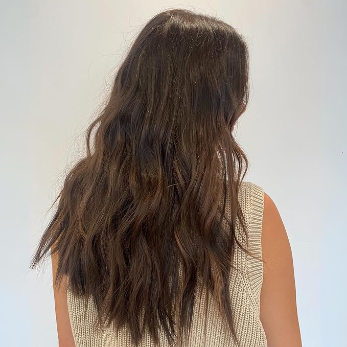100% Real European Human Hair Keratin Bond Extensions 20 Milk Chocolate Brunette #8