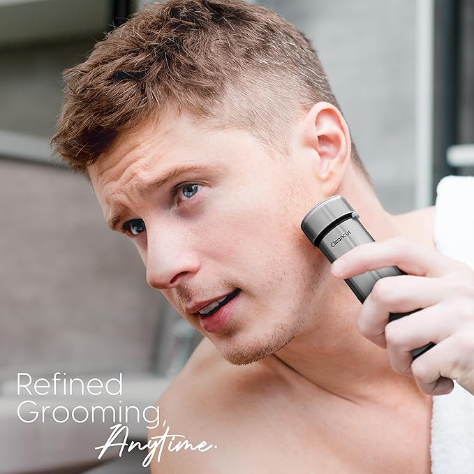 ES412 - Designed for Stubble &amp Short Hair Maintenance Both Men and Women - Intimate and Sensitive Area Shaver - Not Meant for Long Hair