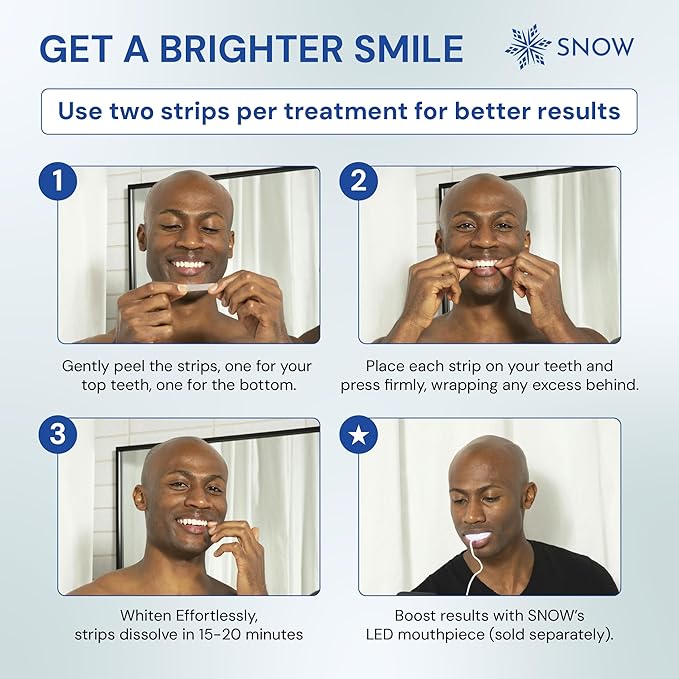 Snow DiamondSeries??Whitening Strips 14 CT