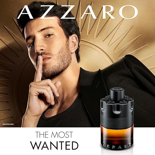 Azzaro The Most Wanted Parfum - Intense Mens Cologne Set ($195 Value) - 3-Piece Set with Full Size + Travel Size Fragrances - Lasting Wear