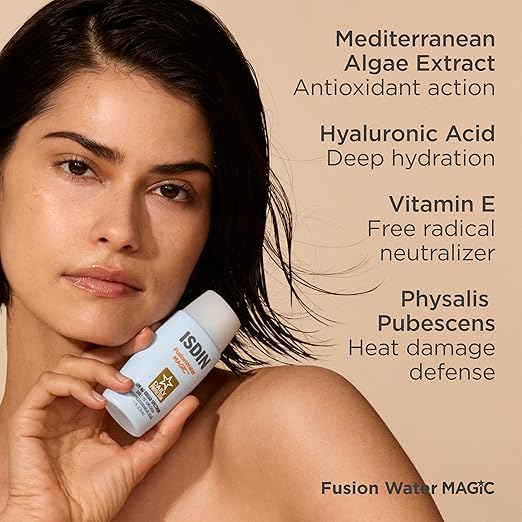 Fusion Water MAGIC Ultralight Broad Spectrum SPF 40 Sunscreen with Hyaluronic Acid and Vitamin E 50ml