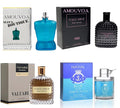 4-Piece Cologne for Men Includes Valuable Paris/Valuable Gold/Seans Boutique/Naval Blue of Woody Spicy Citrus &amp Aromatic eau de parfum for Men