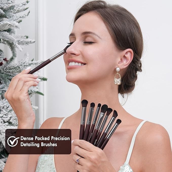 Bueart Design 38Pcs Professional Makeup Brushes Set With Extra Large HolderPremium Soft Synthetic Brush For Foundation Blush Powder Contour Concealer Blending Bronzer Eyeshadow