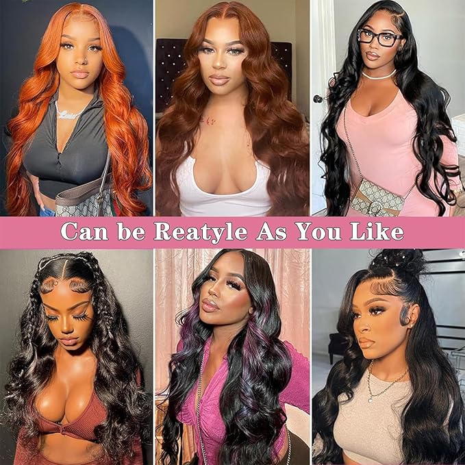 Luminary Body Wave Lace Front Wigs Human Hair Pre Plucked with Baby Glueless 150% Density Brazilian Frontal for Black Women(20inch Wig) 1.0 Count