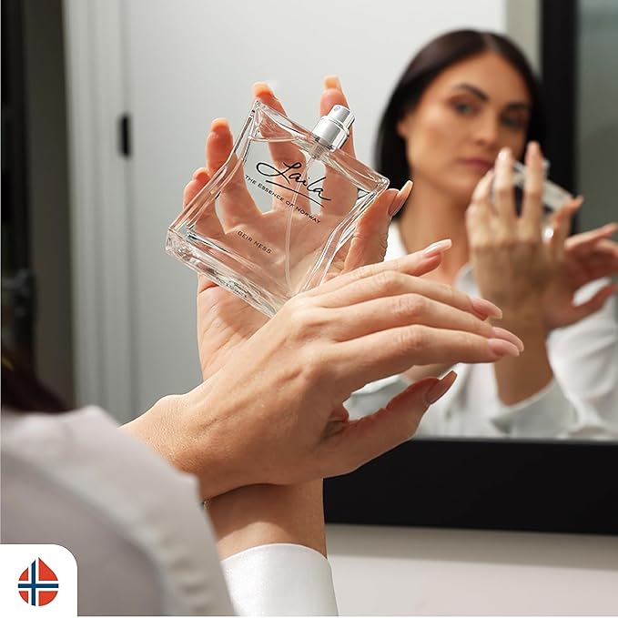 Geir Ness Laila Eau de Parfum Spray - Long Lasting Fresh Airy and Clean Fragrance for Women - 3.4 oz / 100 ml