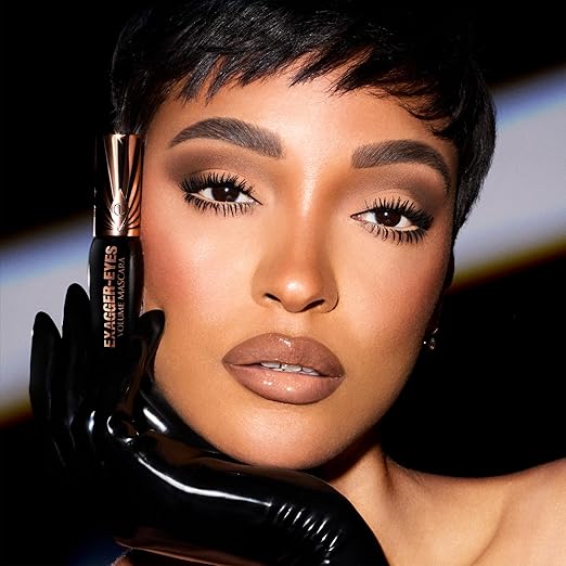 Charlotte Tilbury Exagger-Eyes Volume Mascara - Gift Set Essential - Volumizing Mascara with 28-Hour Smudge-Proof &amp Flake-Proof Wear - Perfect for Pairing with Makeup Favorites