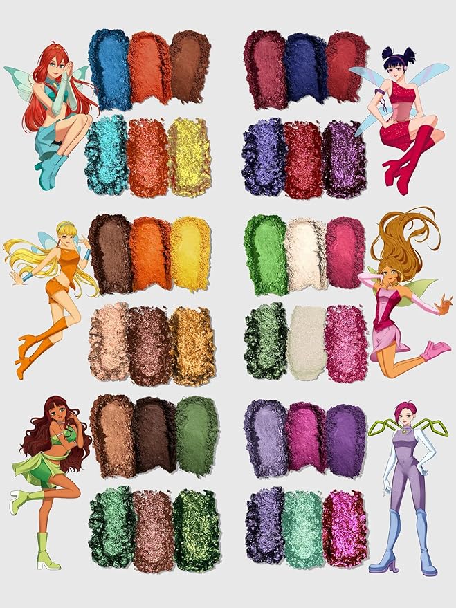 Winx Club X Nekoyanin Eyeshadow Palette (Aisha)